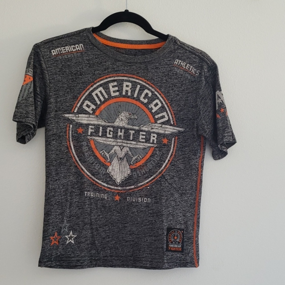 Boys American Fighter t shirt